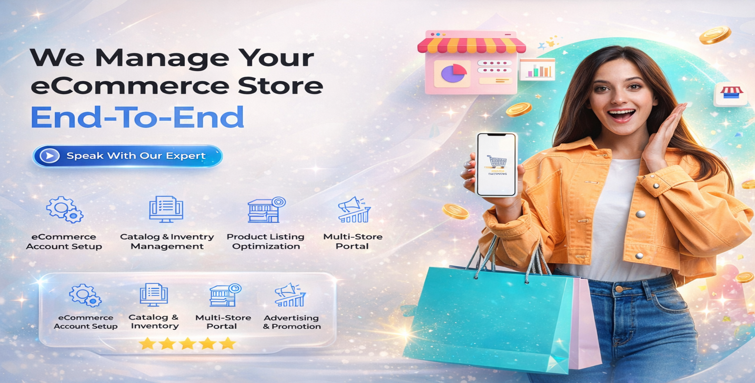 eCommerce Service Provider for Amazon & Flipkart Sellers